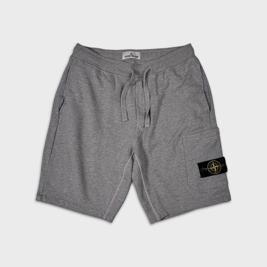 Stone Island Grey Cotton Shorts M