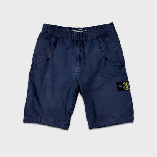 Stone Island Navy Cargo Shorts W30