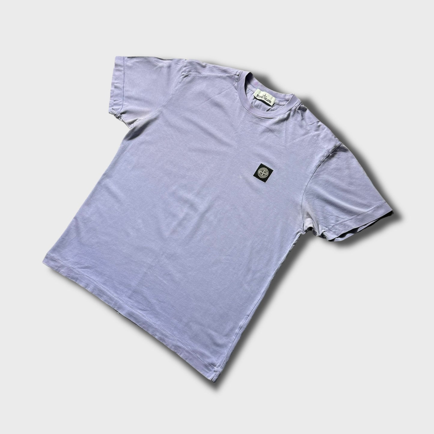 Stone Island Lavender Compass T-Shirt M