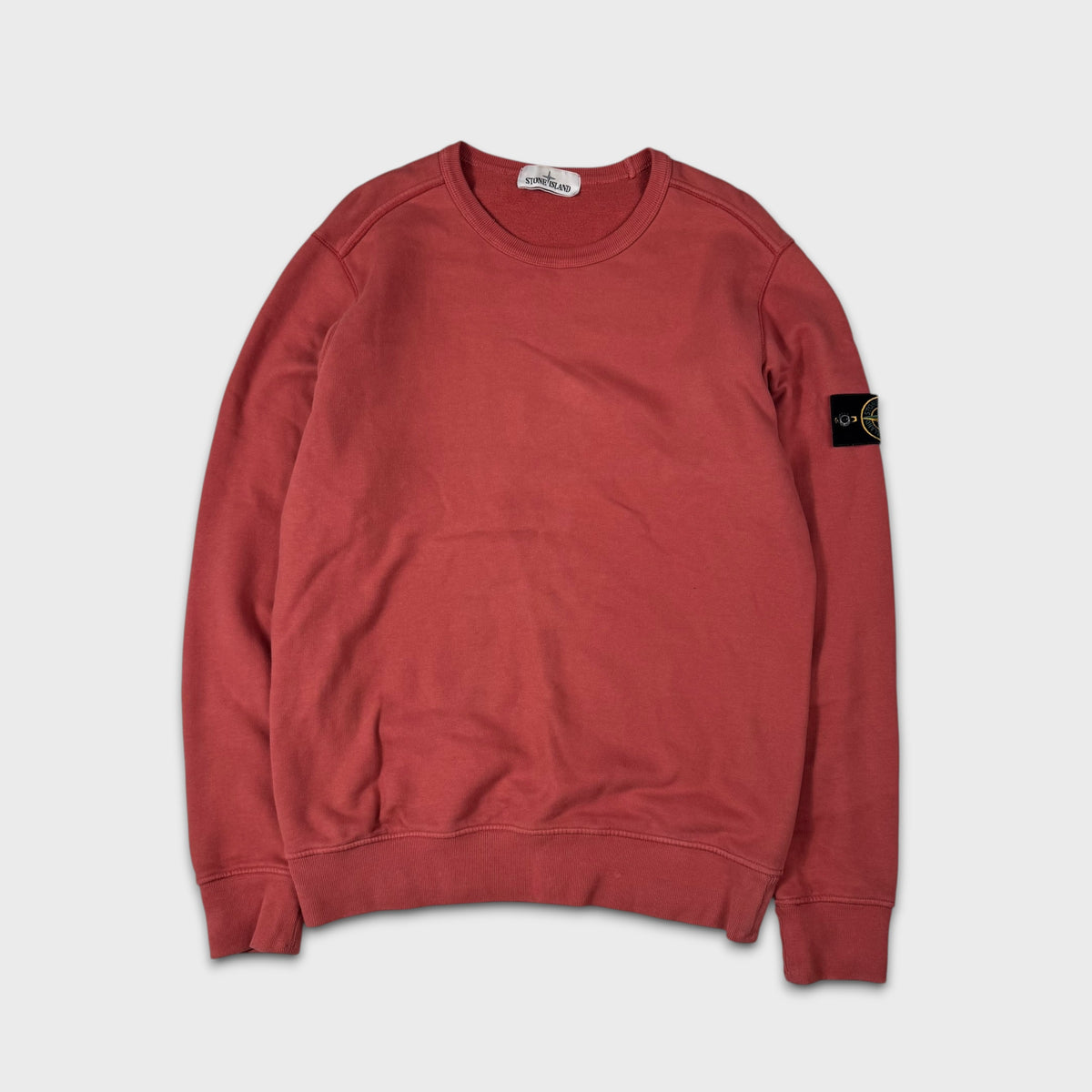 Stone Island Rust Red Crewneck M