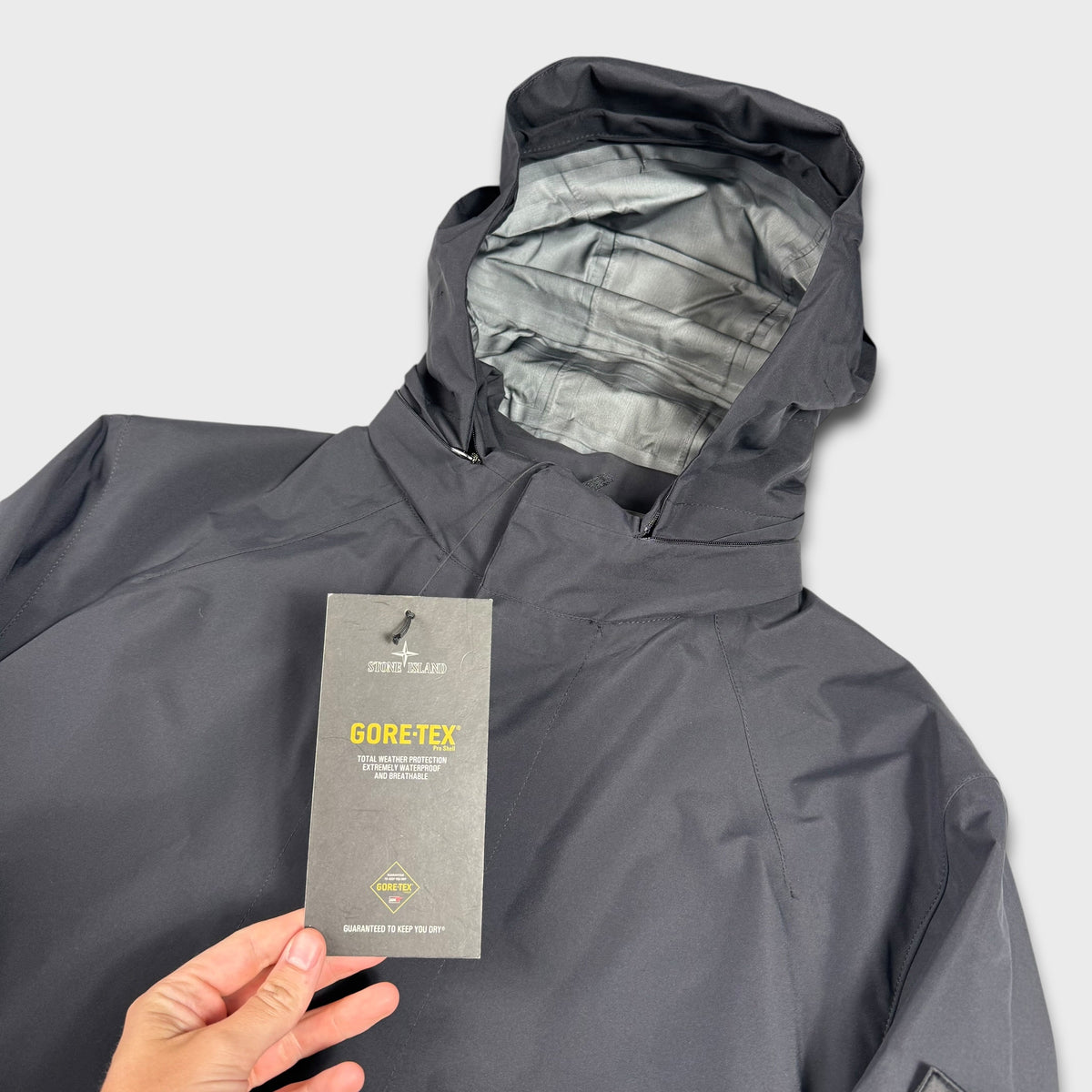 Stone Island Shadow Project Goretex Stealth Jacket Reflective Parka NEW XL