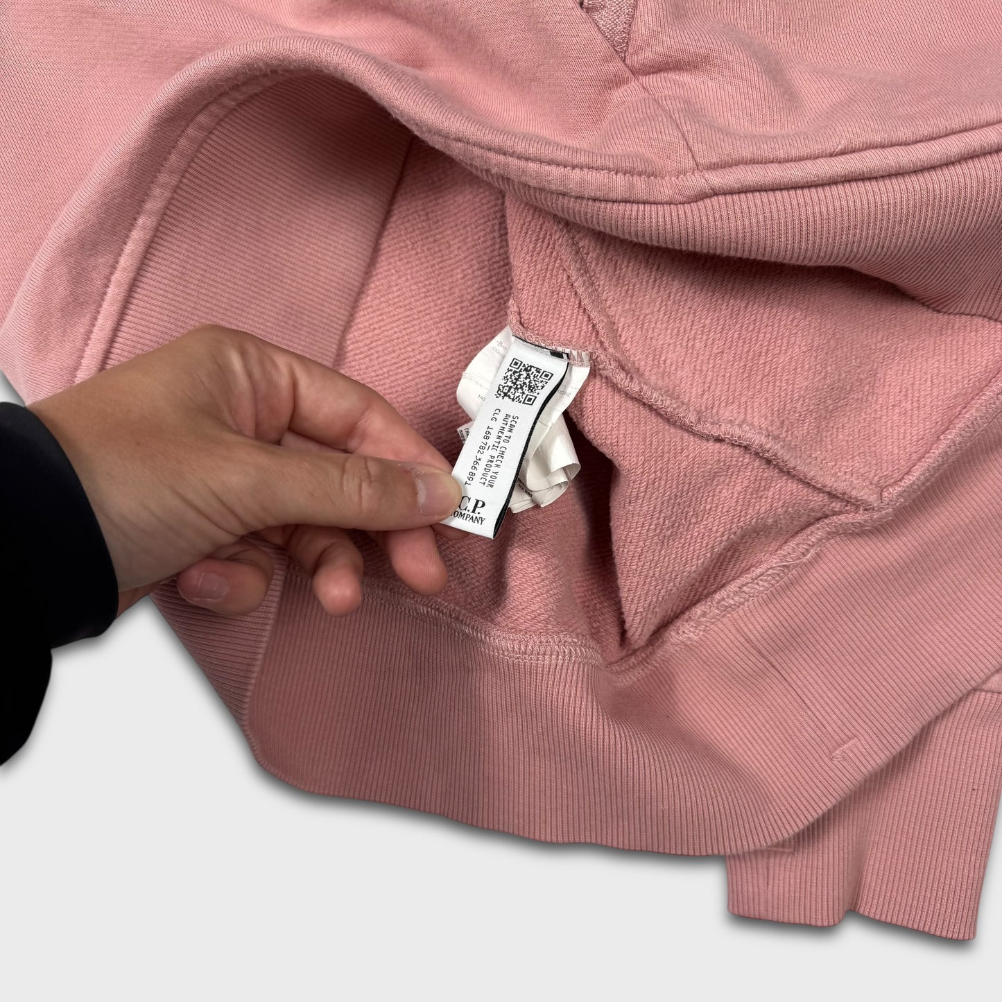 CP Company Pink Quarter Zip Sweatshirt M
