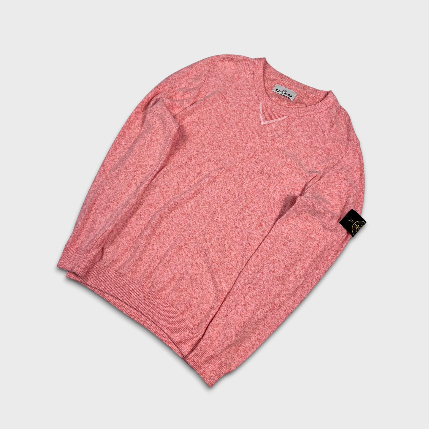 Stone Island Salmon Lightweight Knit XL