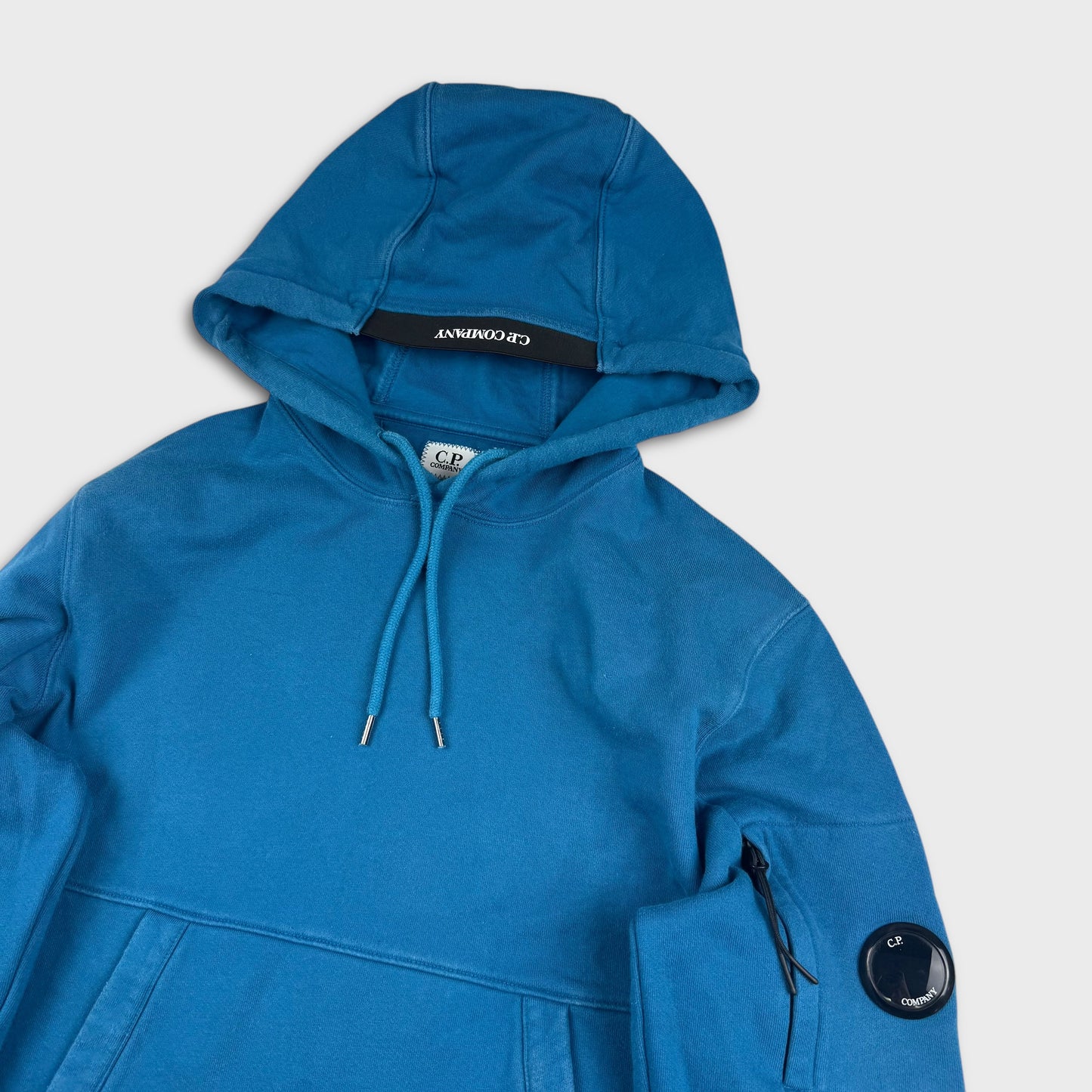 CP Company Sky Blue Lens Hoodie L