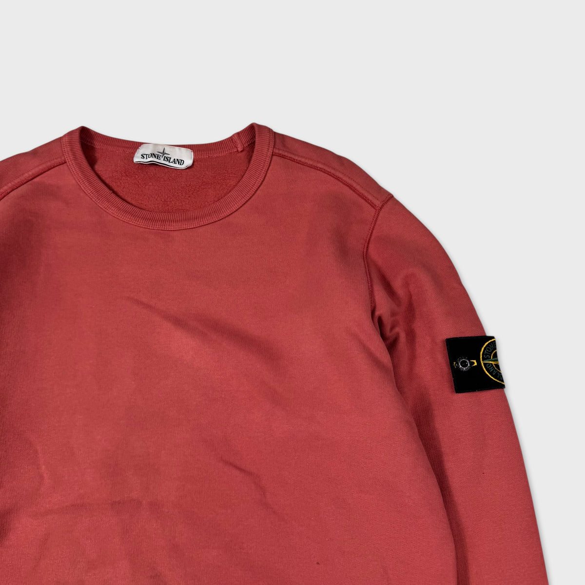 Stone Island Rust Red Crewneck M