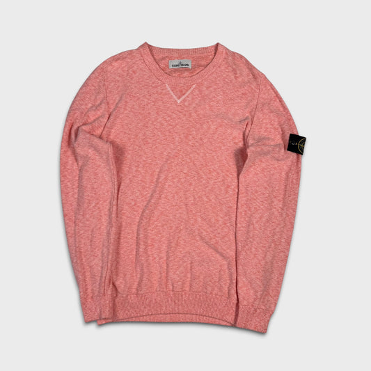 Stone Island Salmon Lightweight Knit XL