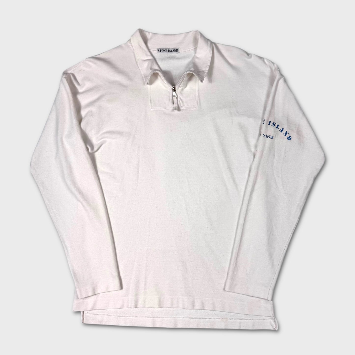 Stone Island Life Saver Quarter Zip M
