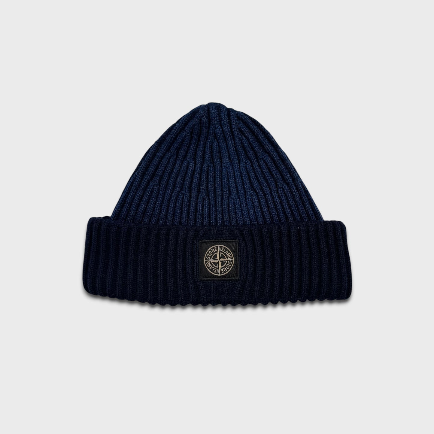 Stone Island Two-Tone Ribbed Beanie