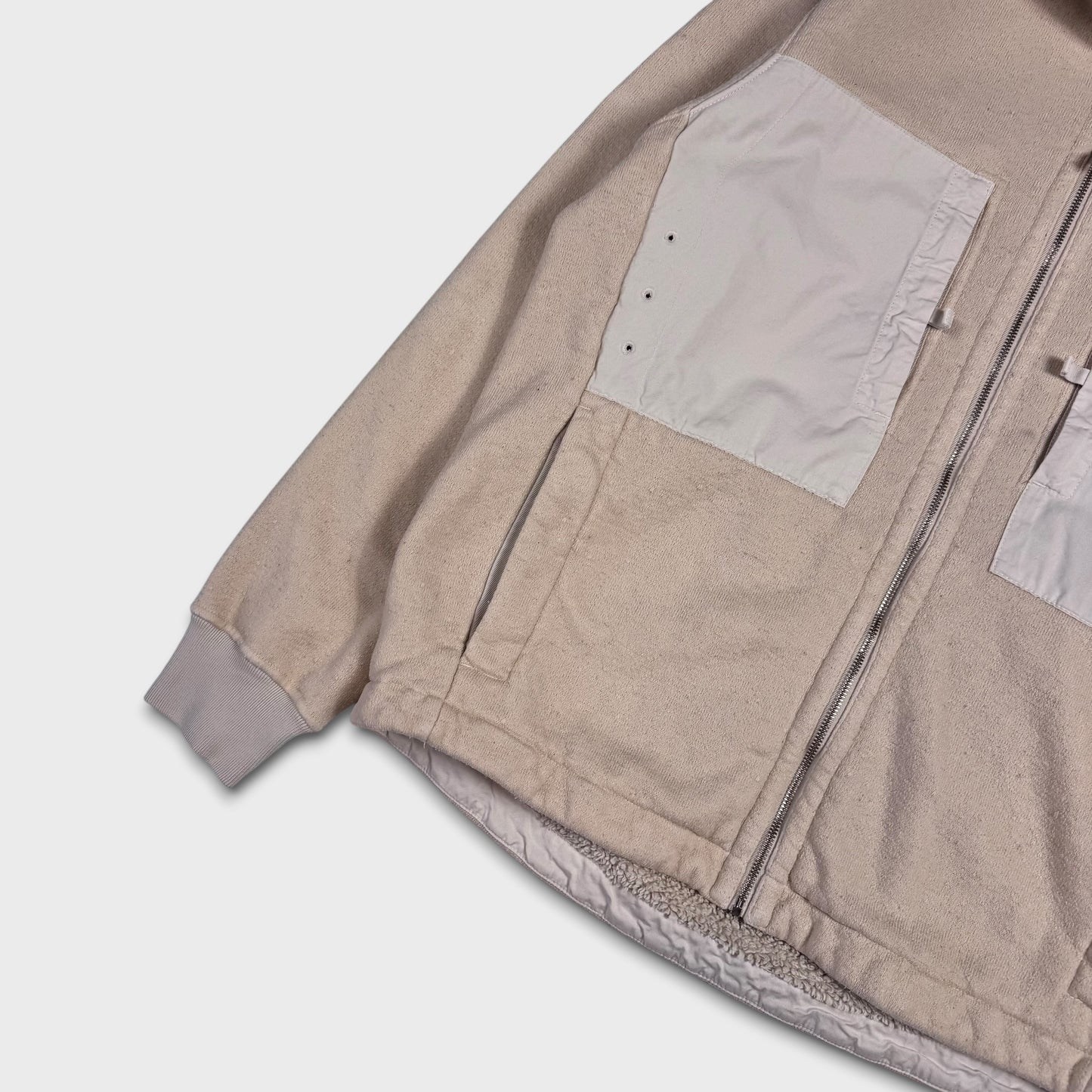Stone Island Plated Terry Fleece Special Process Jacket M