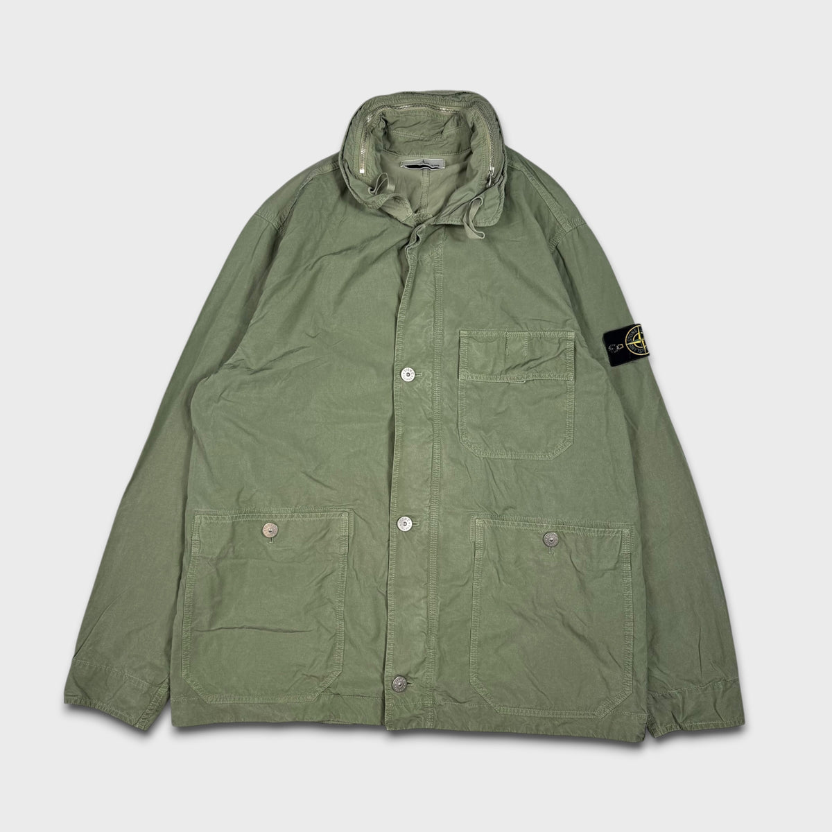 Stone Island Cupro Cotton Twill-TC Jacket XL