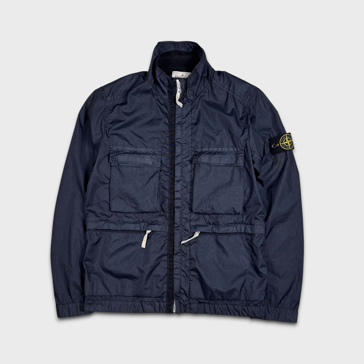 Stone Island Navy Membrana 3L TC Jacket M