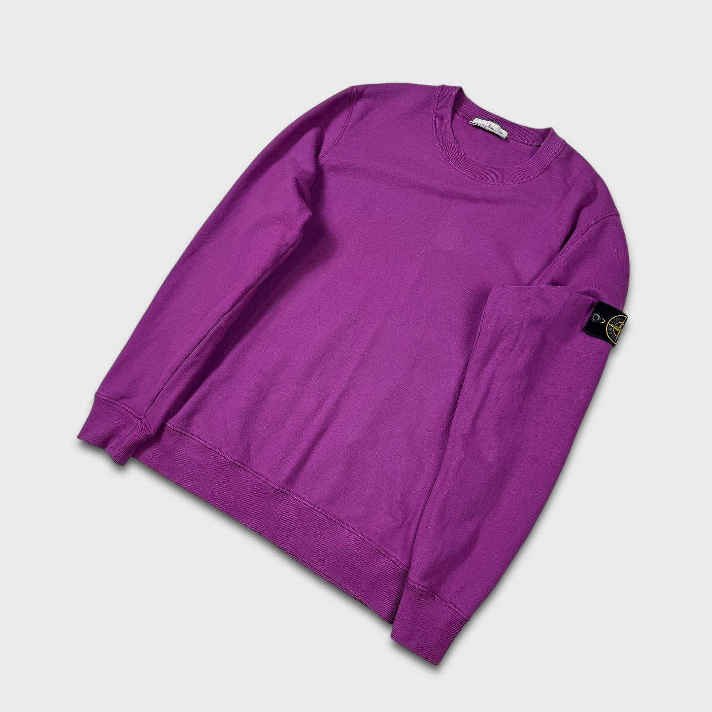 Stone Island Purple Crewneck Sweatshirt XL
