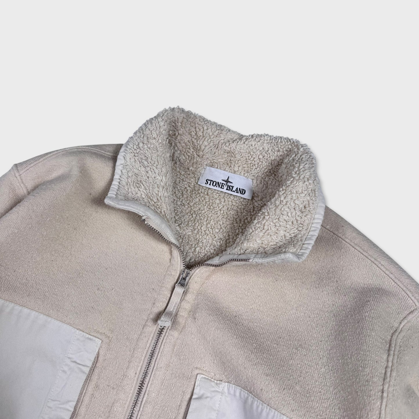 Stone Island Plated Terry Fleece Special Process Jacket M