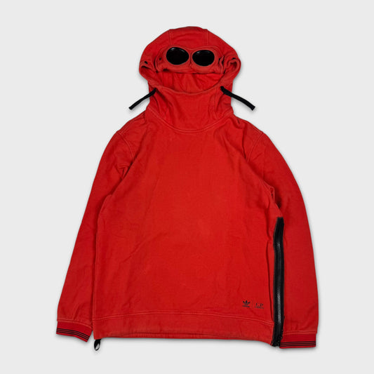 Adidas x CP Company Red Hoodie L