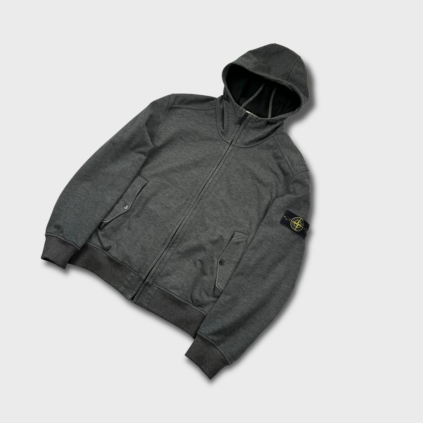 Stone Island Grey Soft Shell Jacket