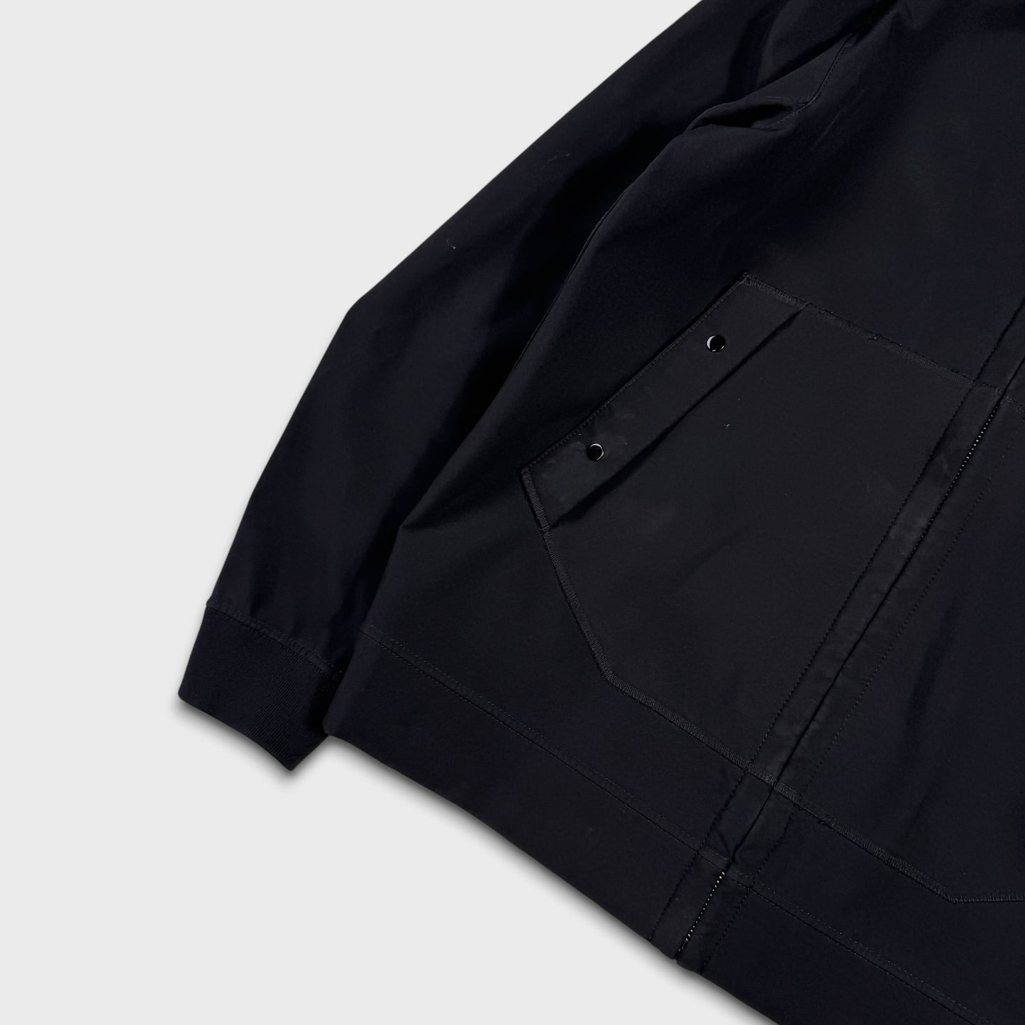 Stone Island Black Soft Shell-R Jacket L