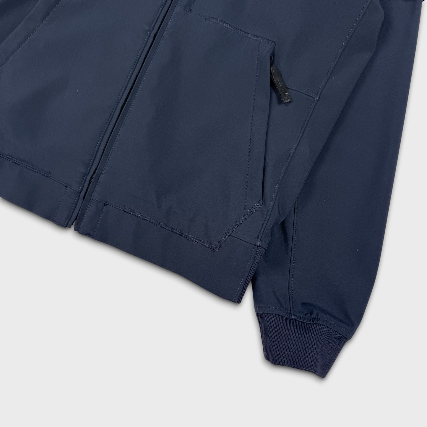 Stone Island Navy Soft Shell-R Jacket L