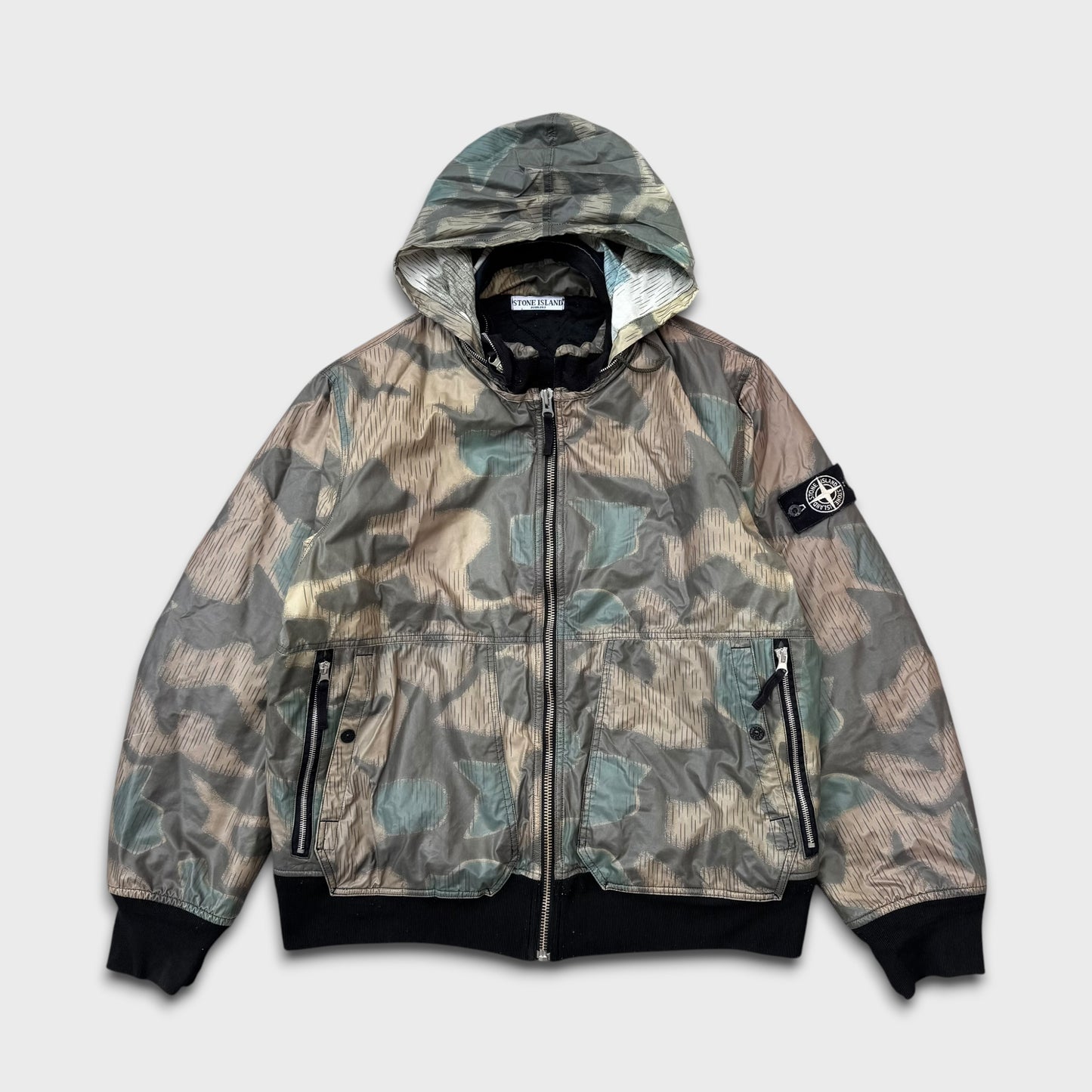 Stone Island ‘Ice Camouflage’ Quilted Jacket XXL