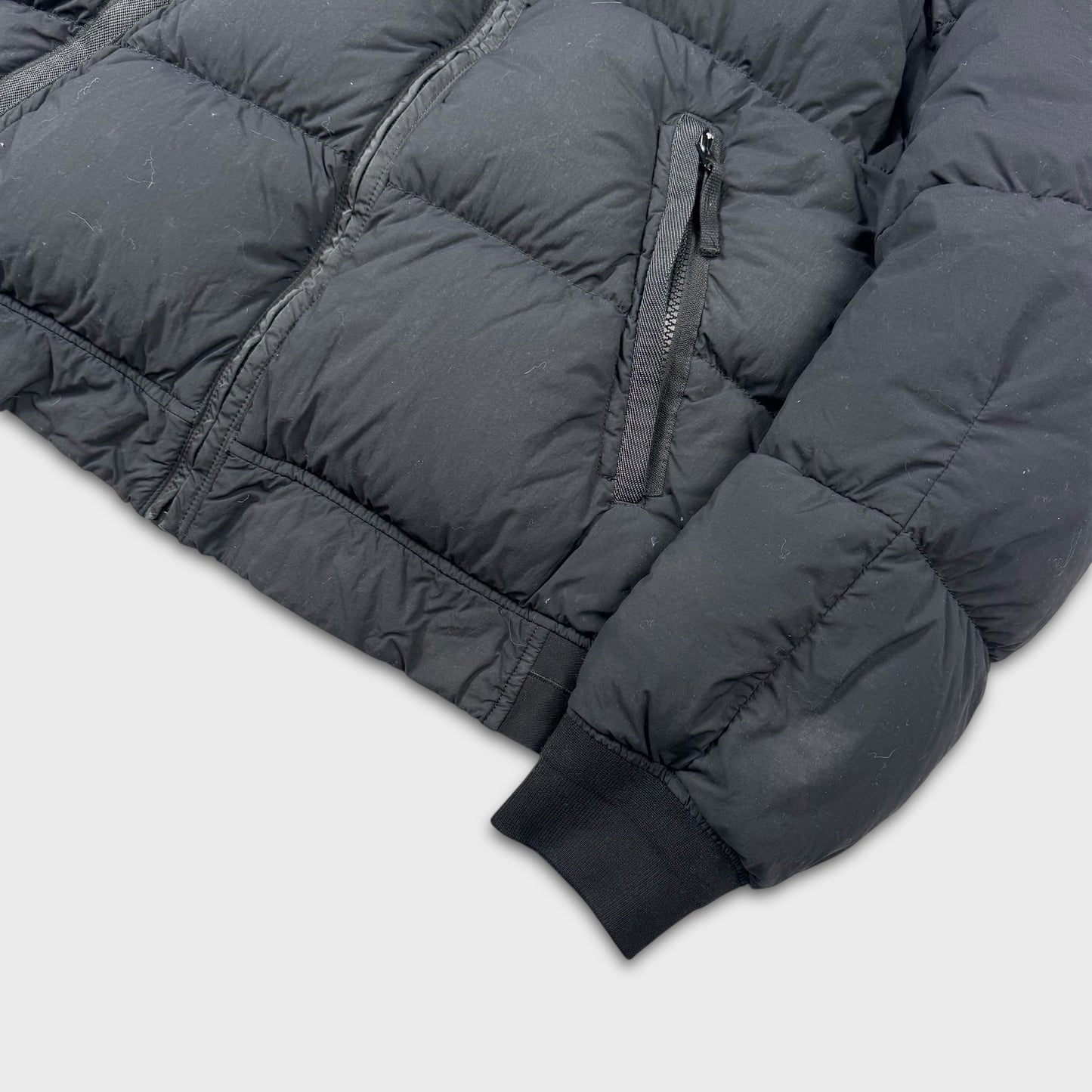 Stone Island Organic Feel Nylon Tela Down Jacket L