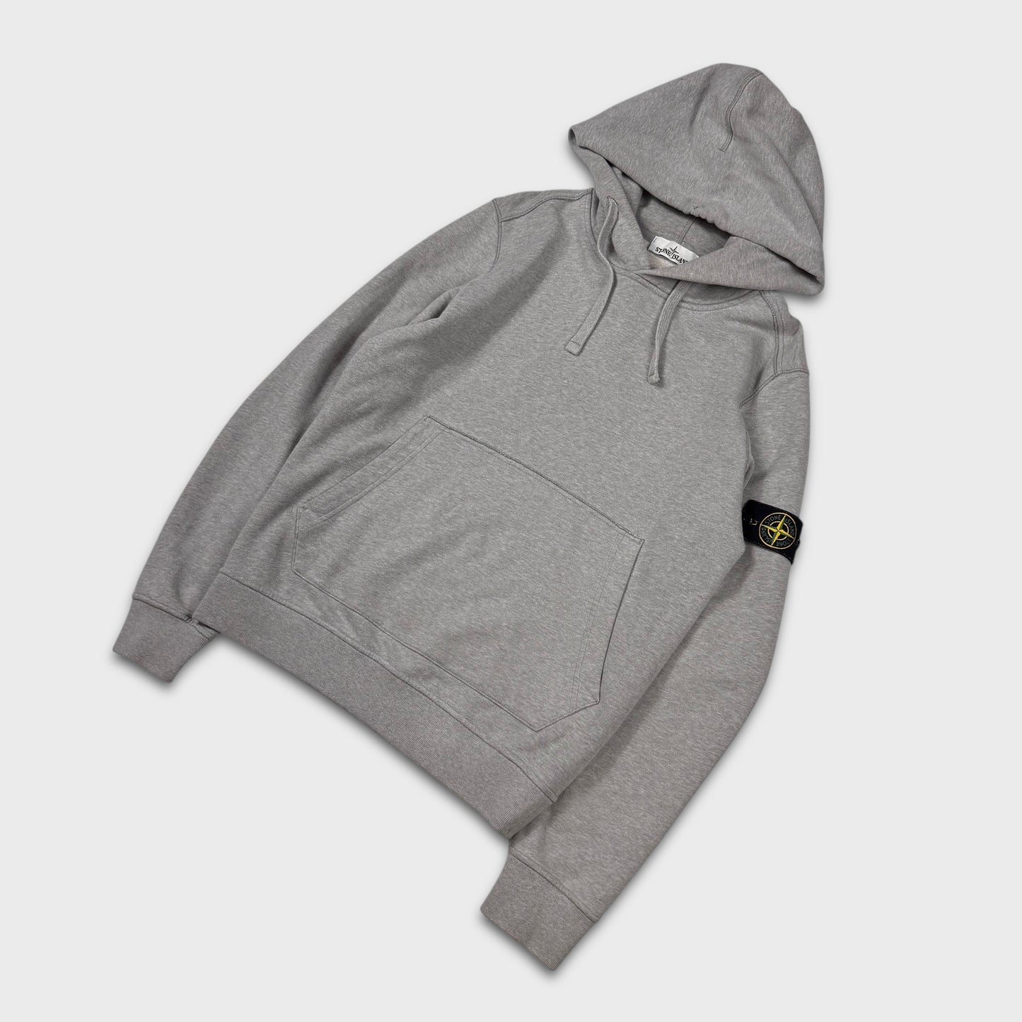 Stone Island Grey Pullover Hoodie M