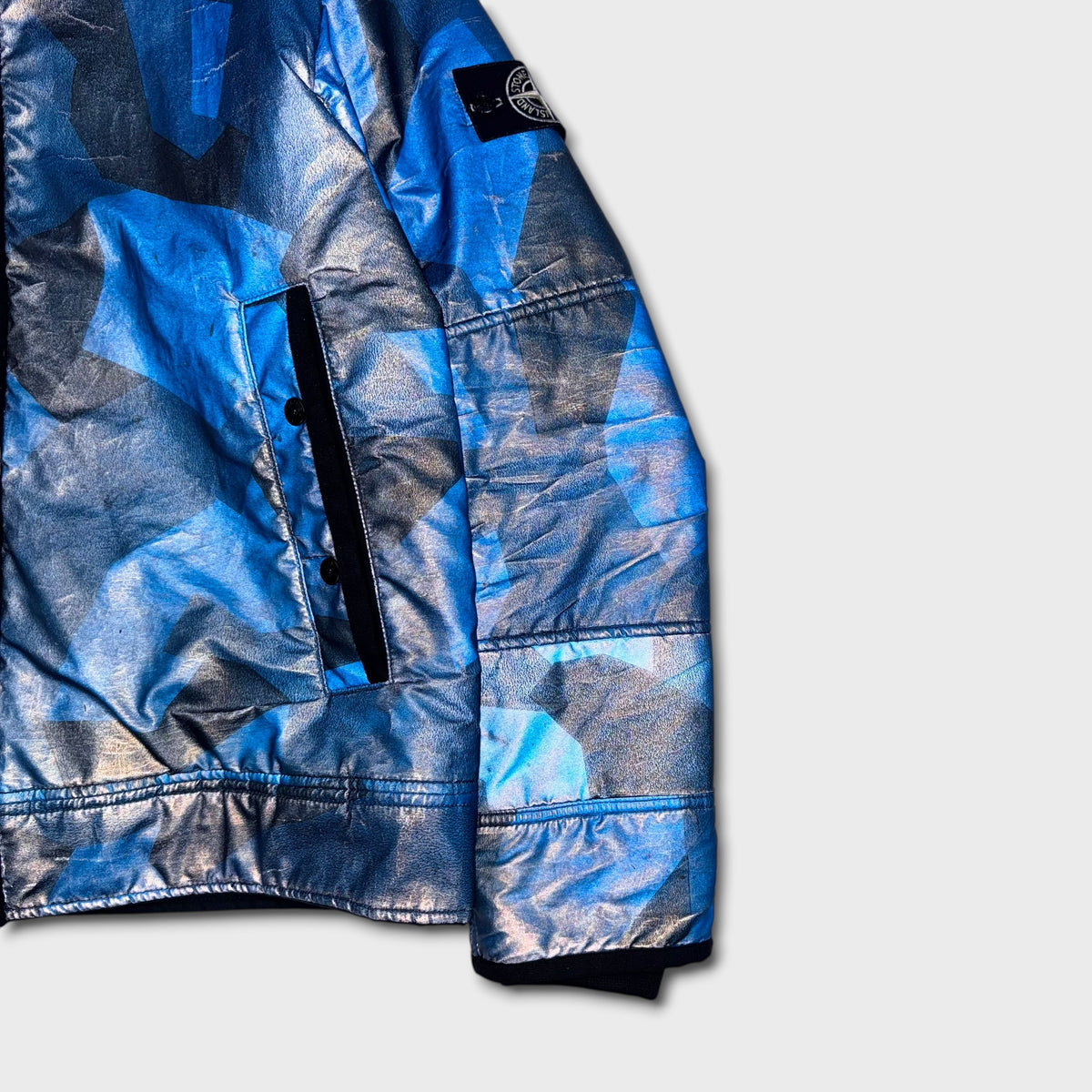 Stone Island 30th Anniversary Reflective Camouflage Jacket XL