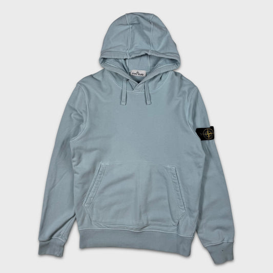 Stone Island Baby Blue Pullover Hoodie M
