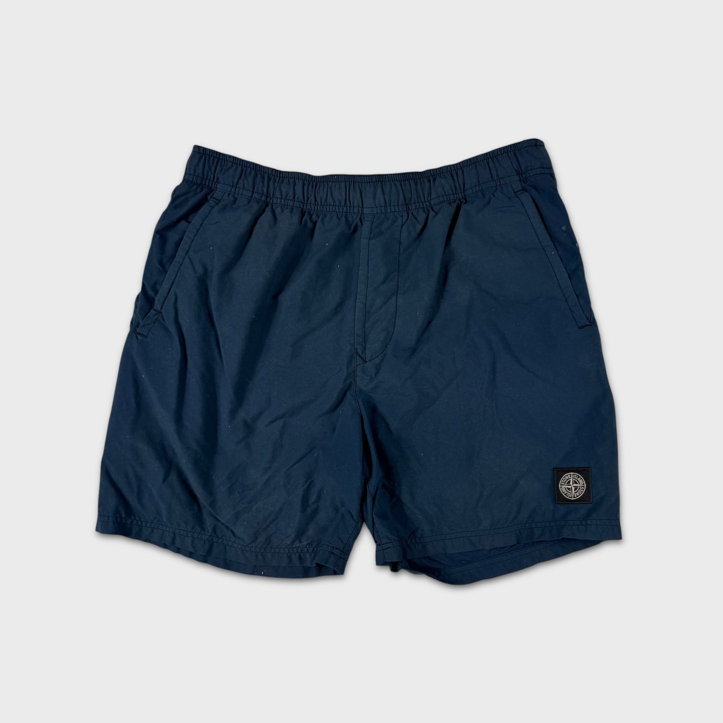 Stone Island Navy Compass Swim Shorts M