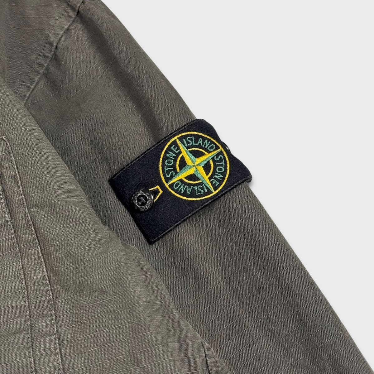 Stone Island Organic Cotton Ripstop Hooded Jacket XL NEW