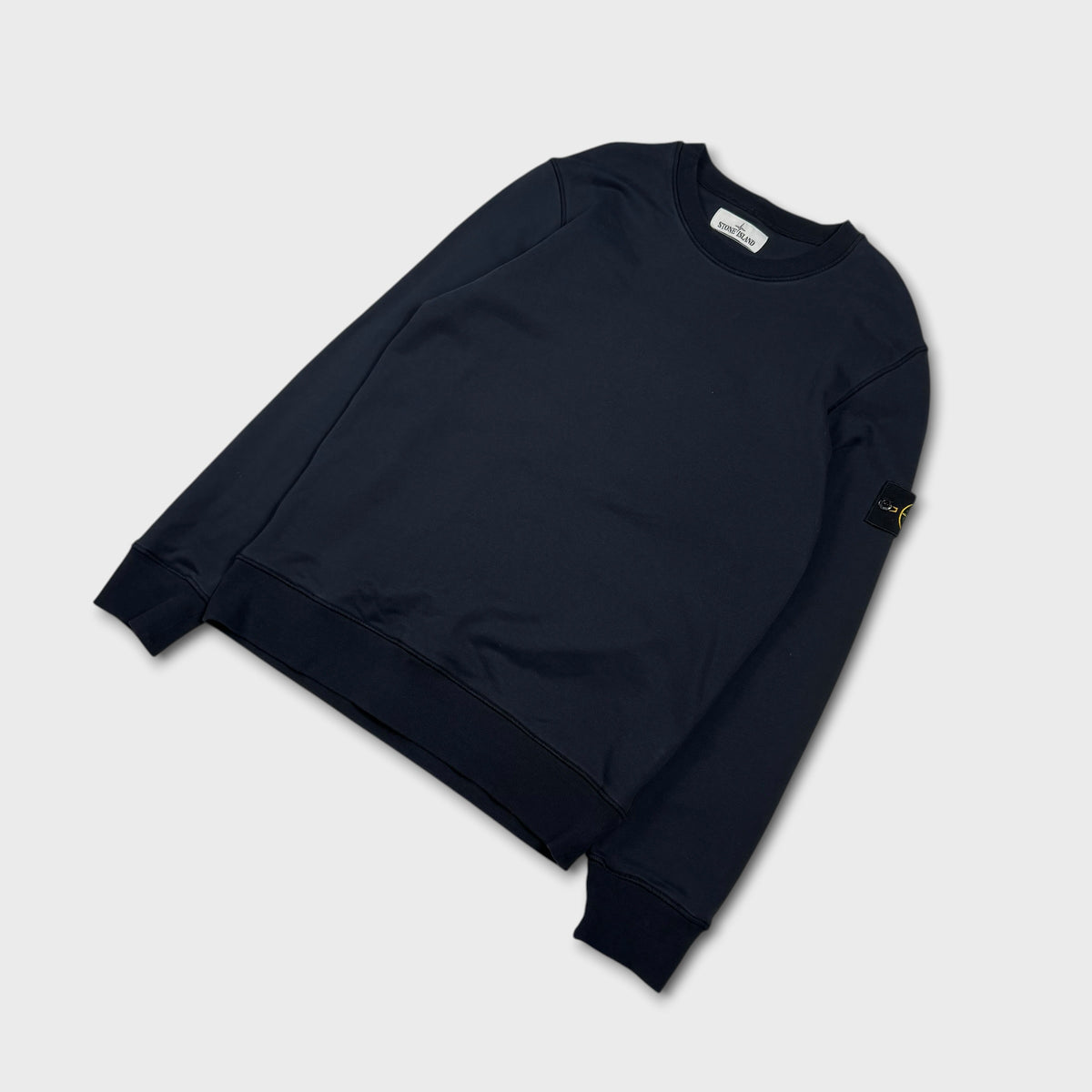 Stone Island Navy Crewneck L