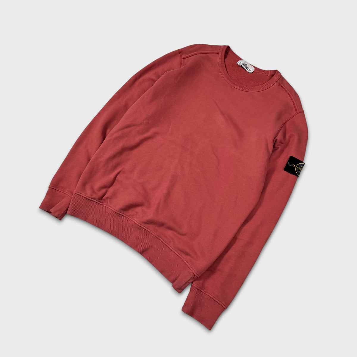 Stone Island Rust Red Crewneck M