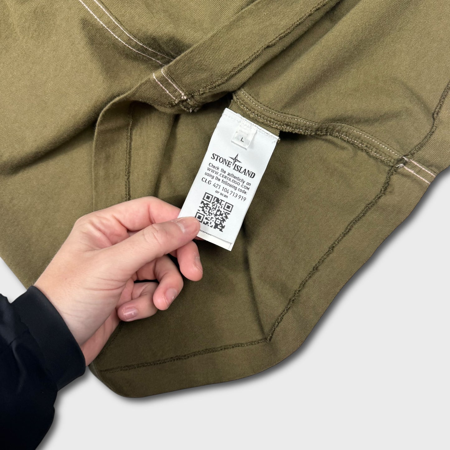 Stone Island Cut & Sew T-Shirt L