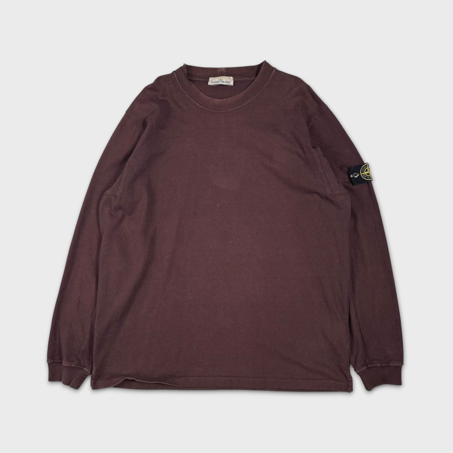 Stone Island Brown Crewneck Sweatshirt 3XL