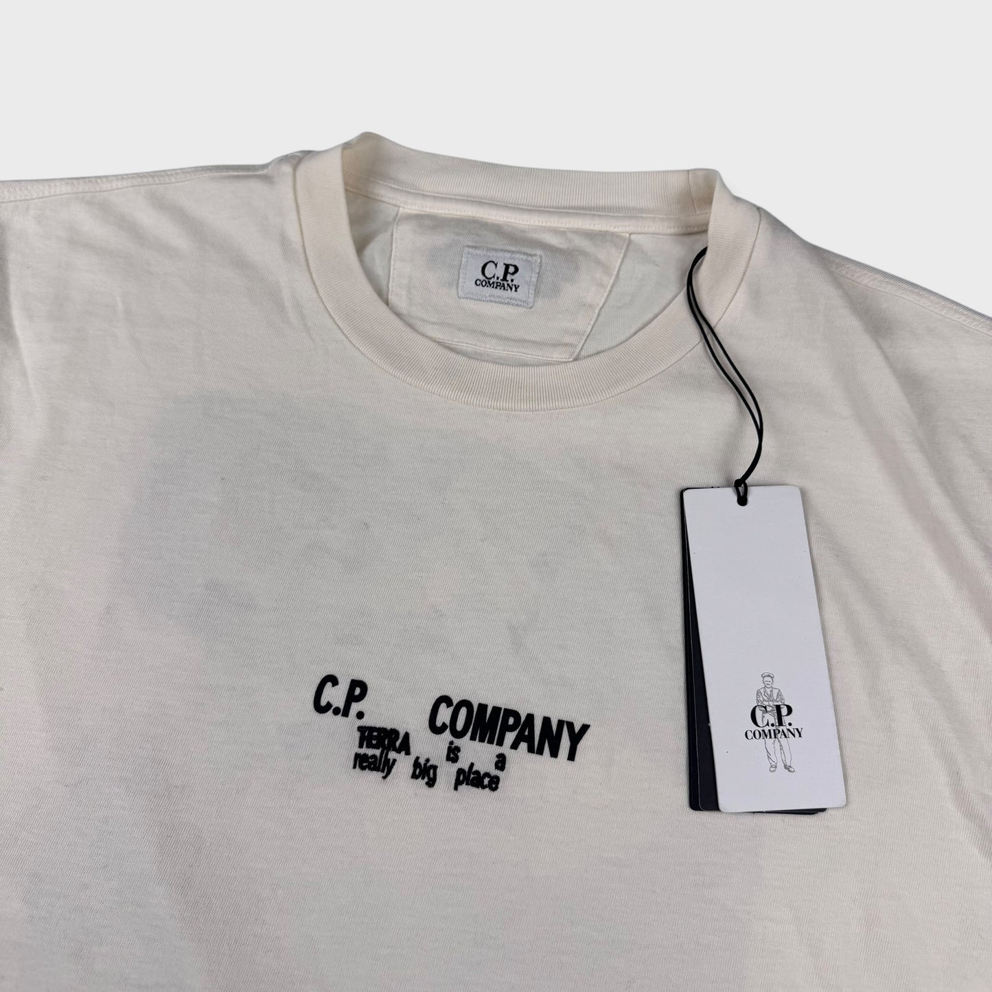 CP Company 24/1 ‘Bone’ Print T-Shirt BNWT XL