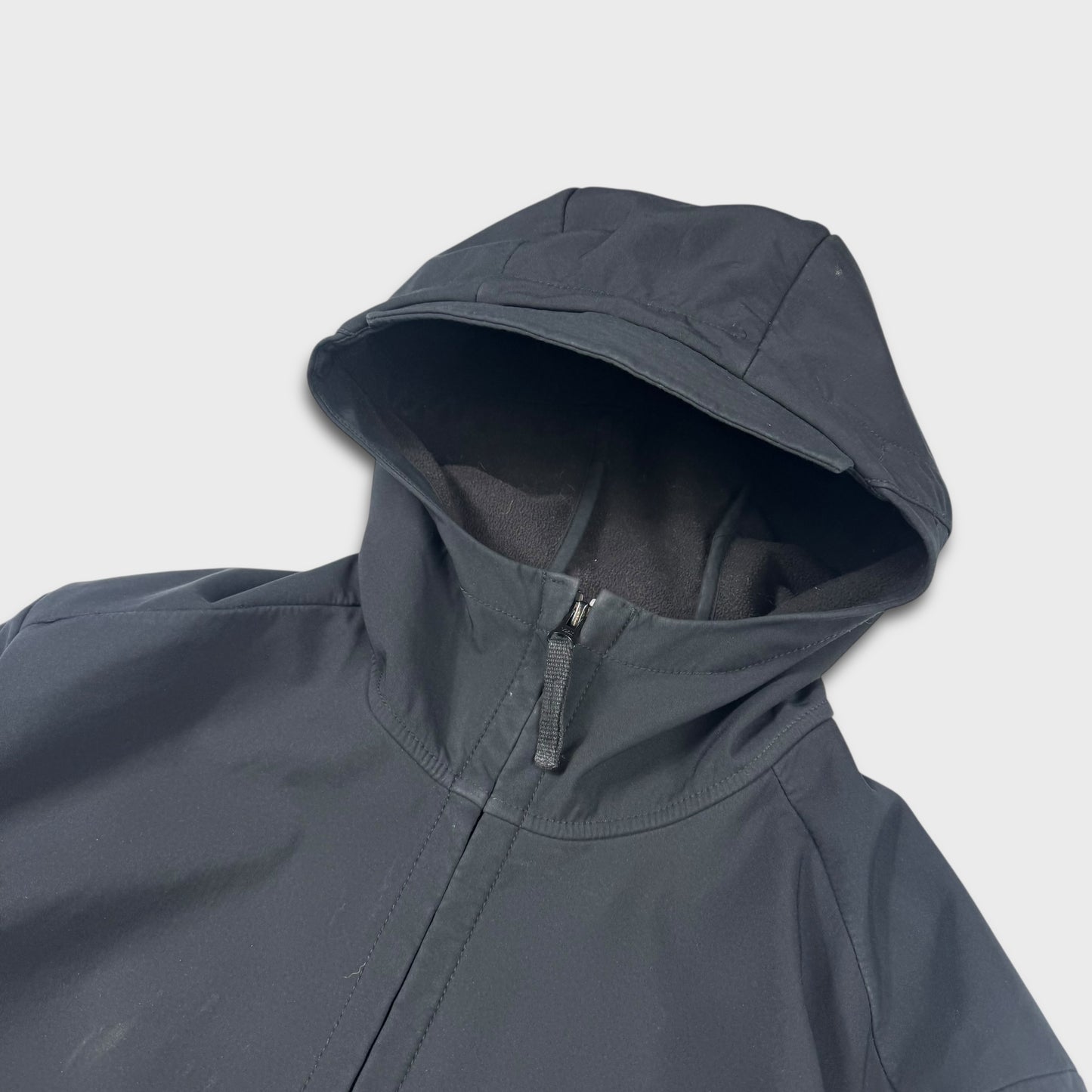 Stone Island Black Soft Shell-R Jacket XL