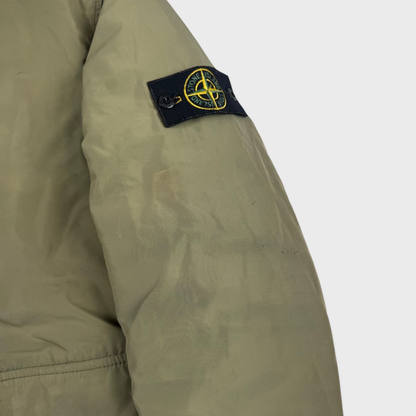 Stone Island Olive Primaloft Micro Reps Jacket M