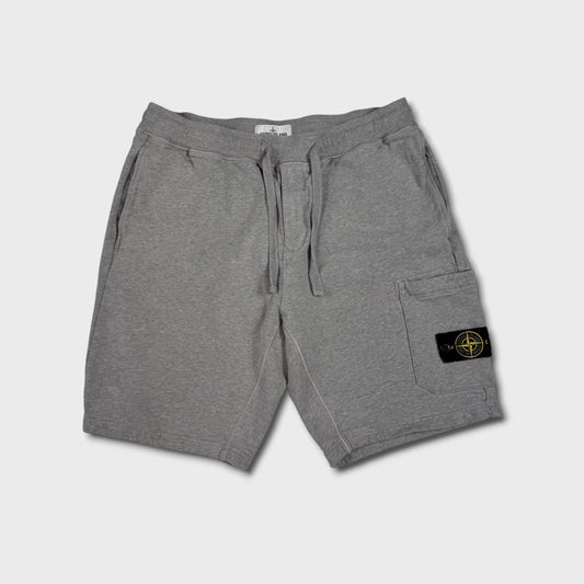 Stone Island Grey Cotton Shorts XL