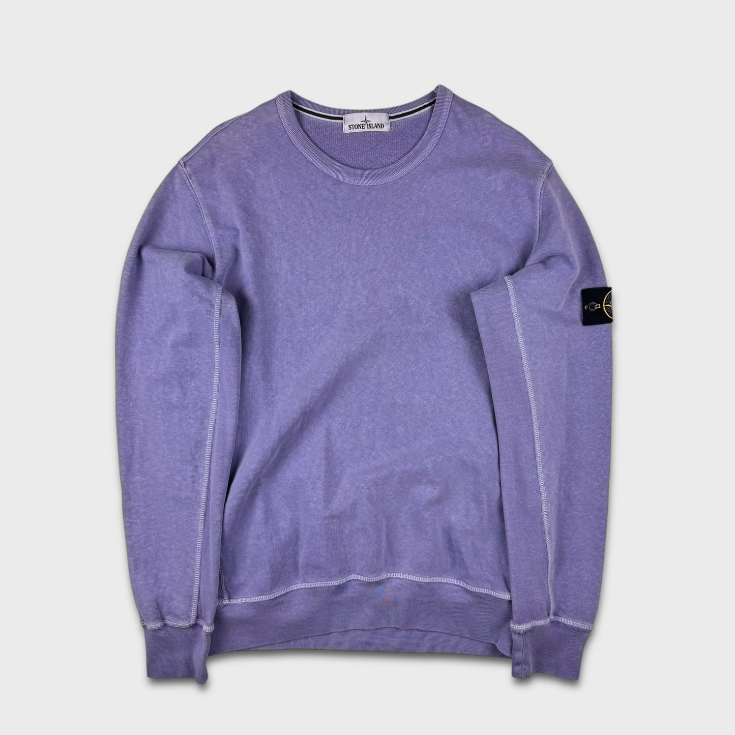 Stone Island Lavender Crewneck Sweatshirt 3XL