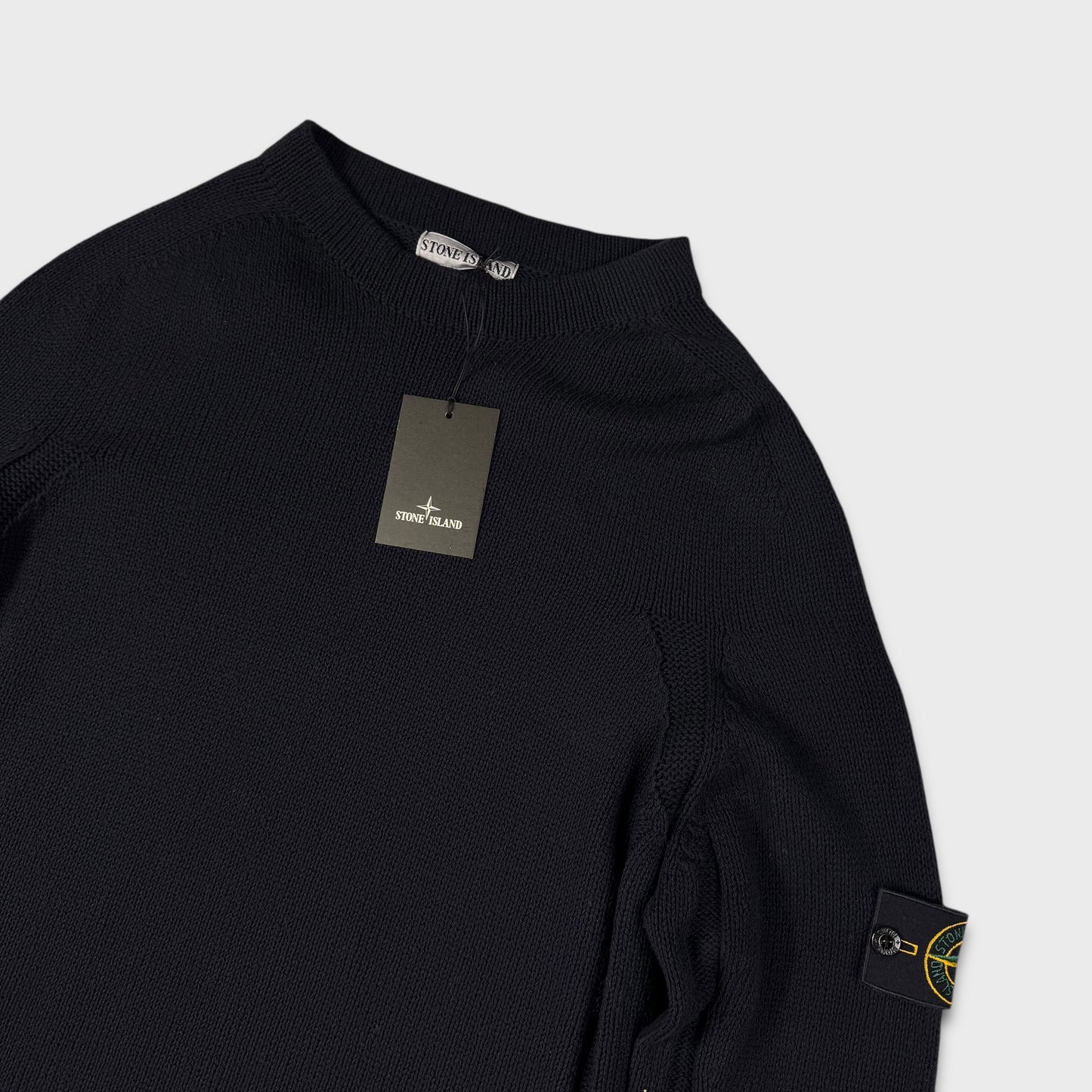 Stone Island ‘03 Navy Heavy Knit Jumper BNWT XL