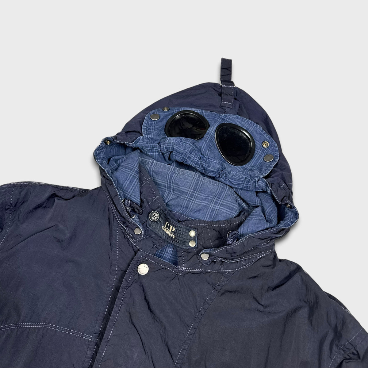 CP Company x Jaeger-Lecoltre Navy Reversible Goggle Jacket XL