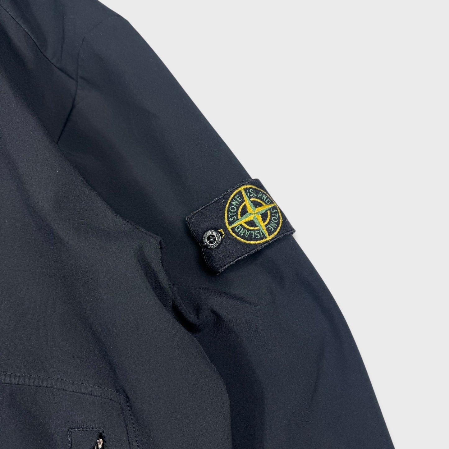 Stone Island Black Soft Shell-R Jacket XL