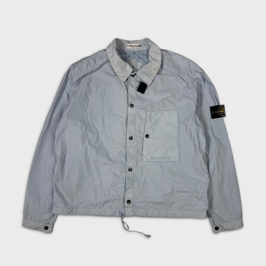Stone Island 2000’s Baby Blue Coach Jacket L