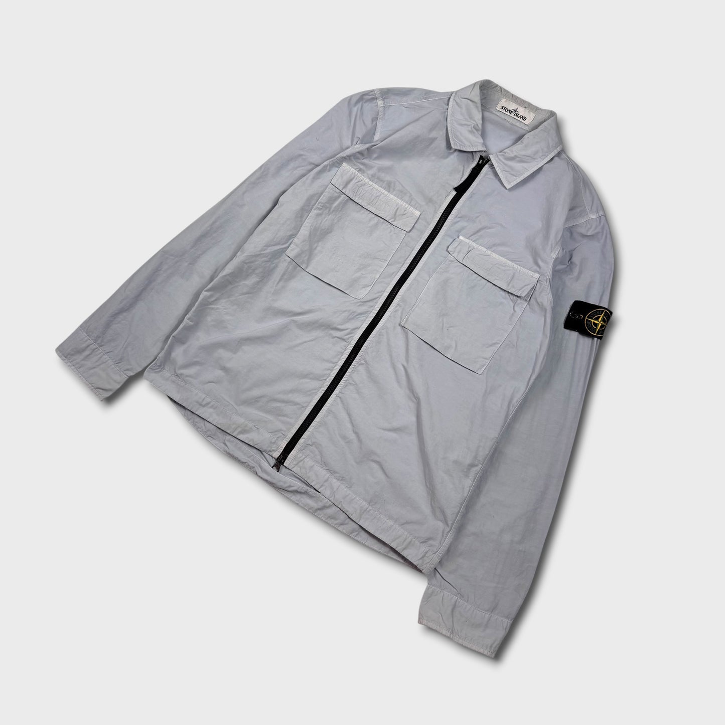 Stone Island Baby Blue Tela Overshirt S