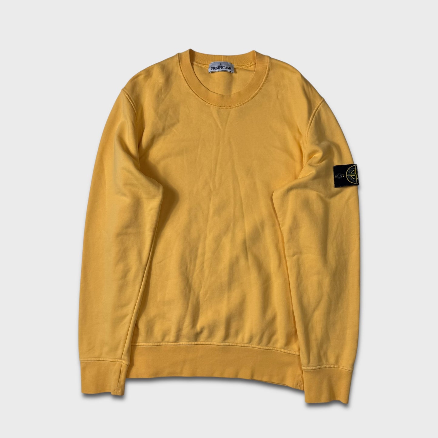 Stone Island Sunflower Yellow Crewneck L