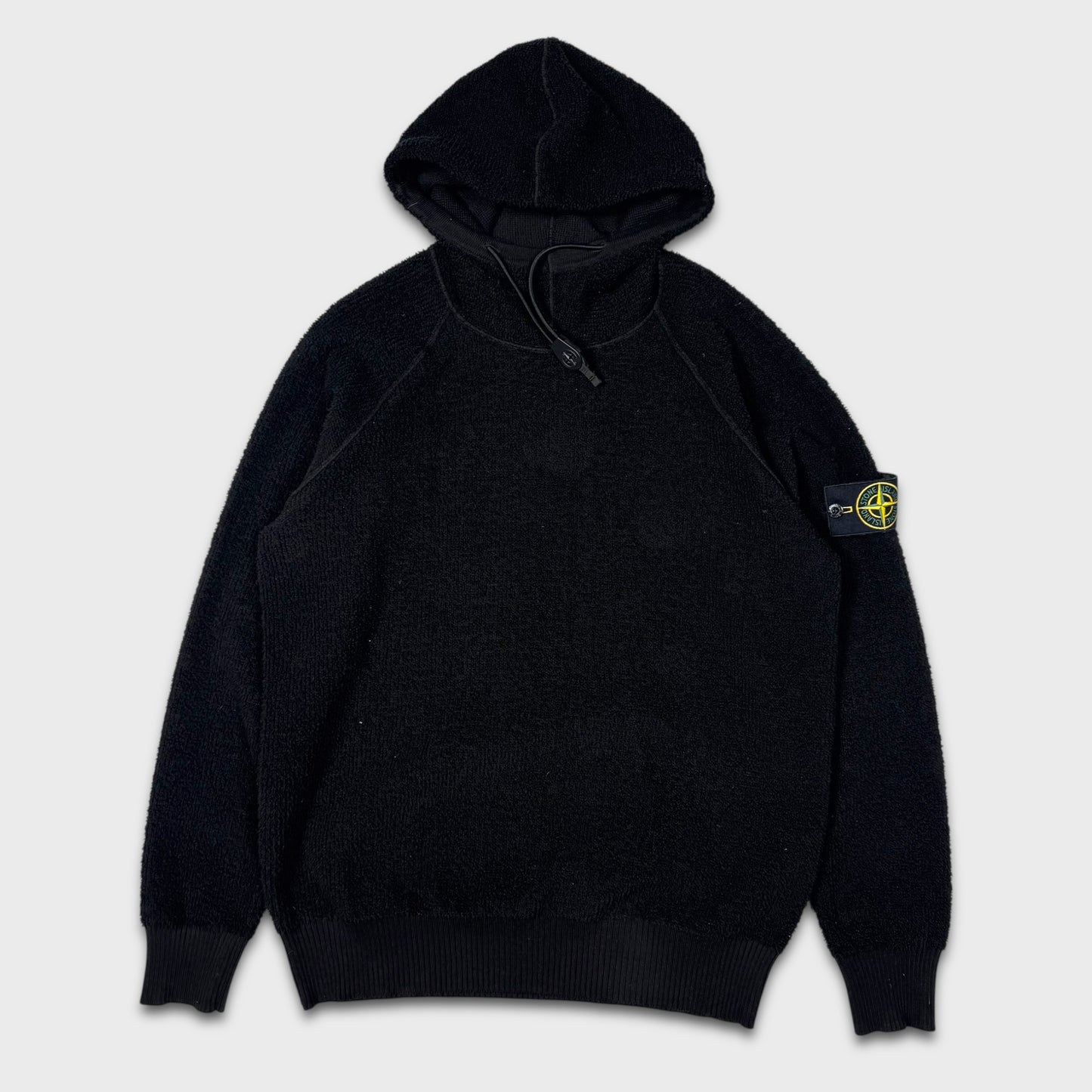 Stone Island Pile Fleece Smock Hoodie L