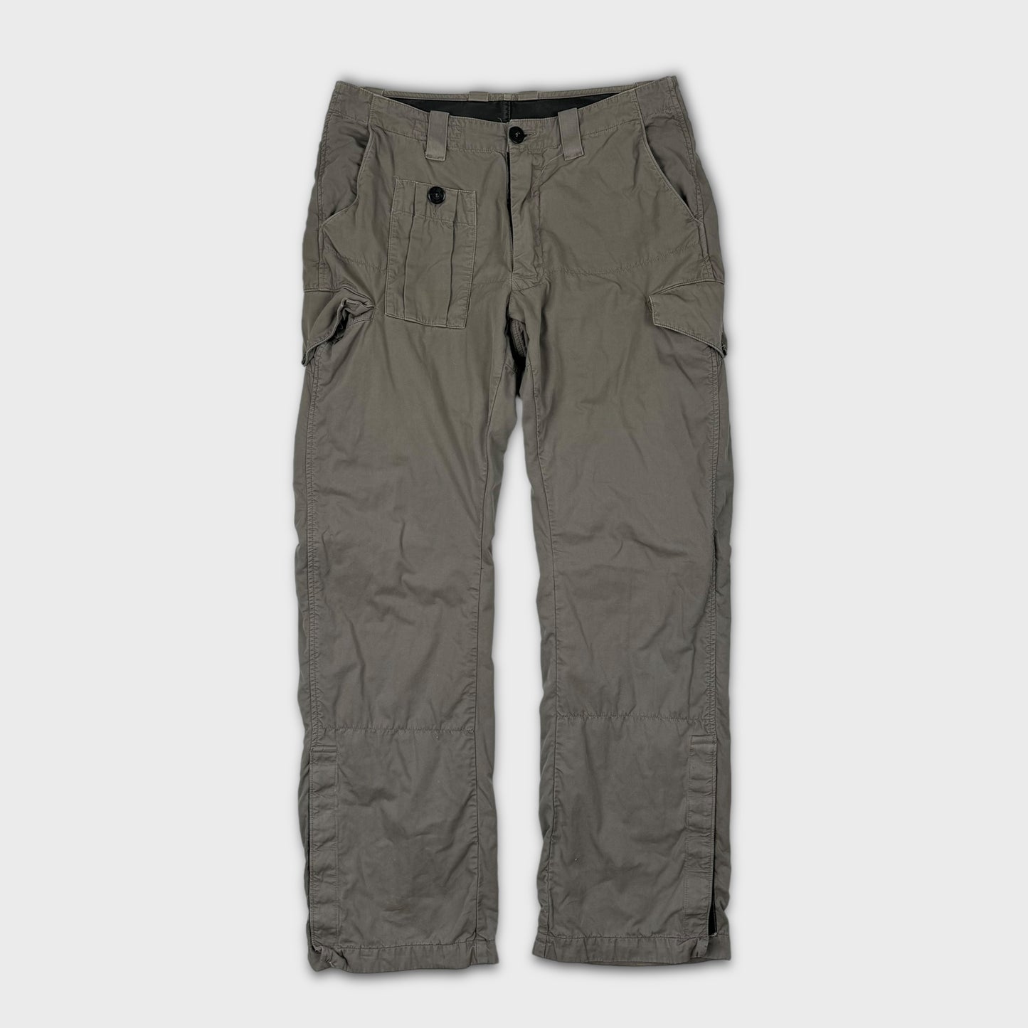 Stone Island Stencil 00’s Baggy Cargo Pants W34