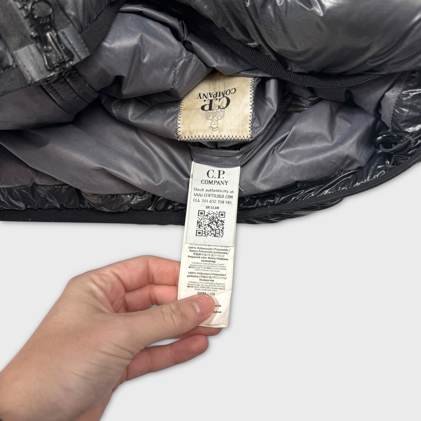 CP Company Balaclava DD Shell Puffer Jacket XL