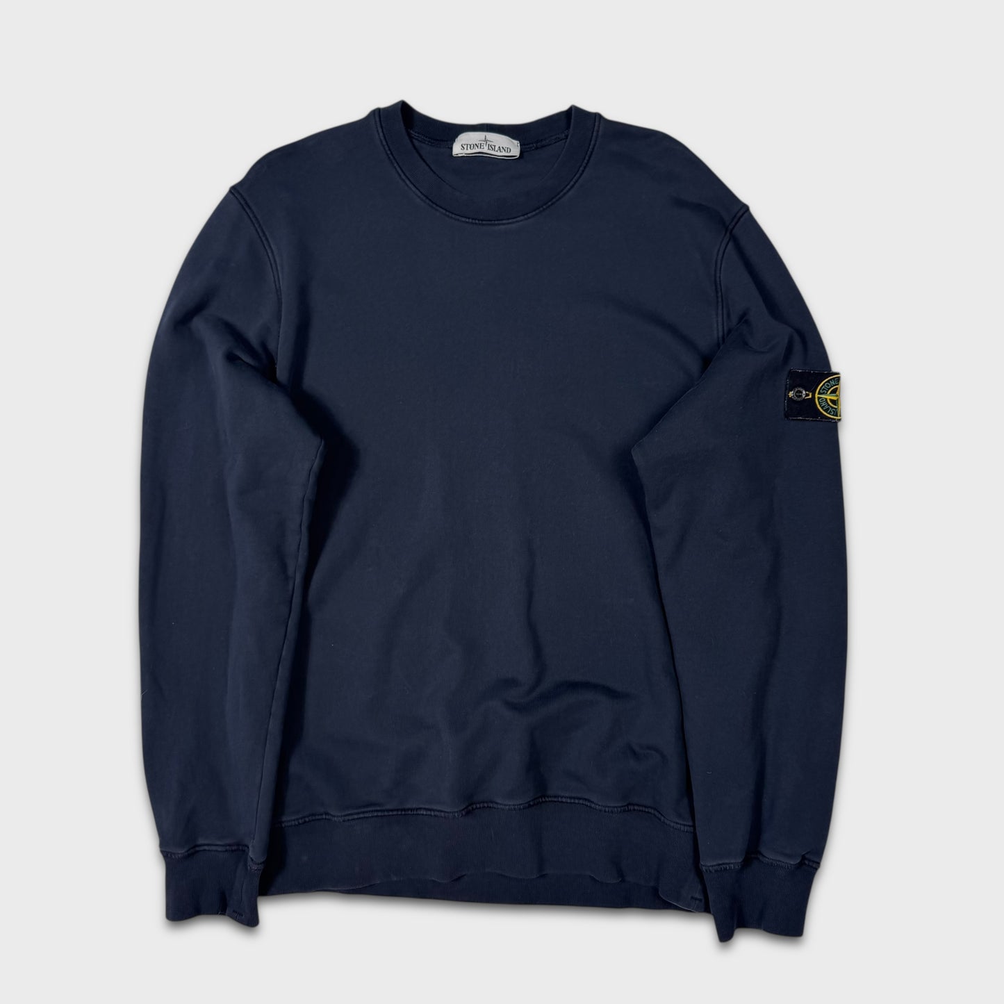 Stone Island Navy Crewneck Sweatshirt XL