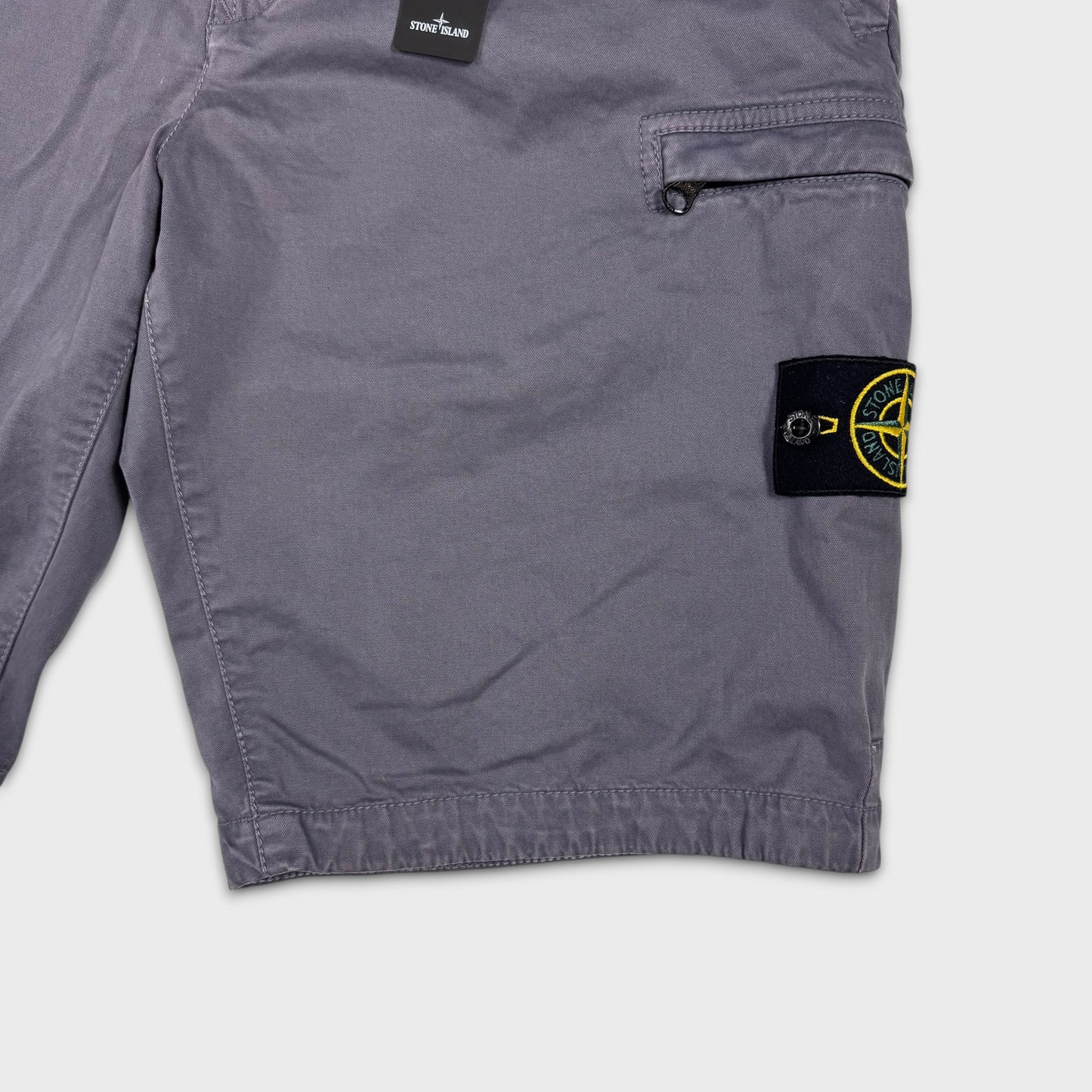 Stone Island Grey Cargo Shorts BNWT W33