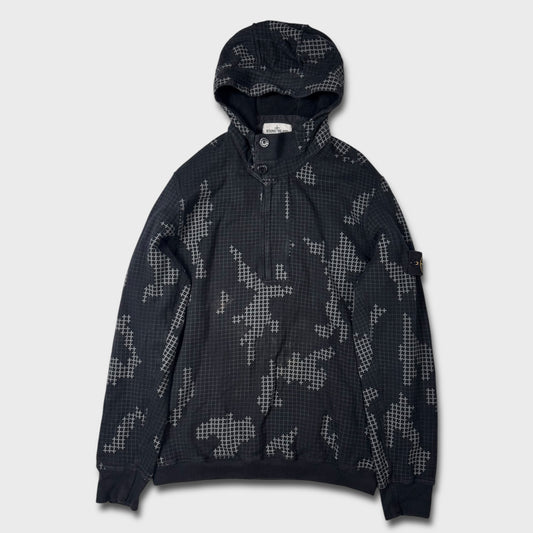 Stone Island Digital Camo Hoodie L
