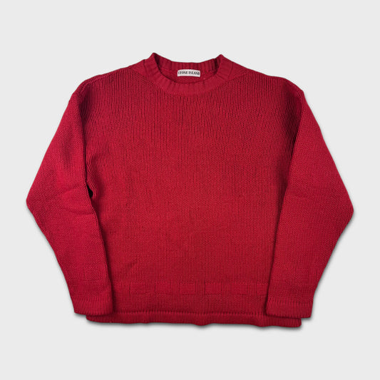 Stone Island 90’s Chunky Knit Jumper M